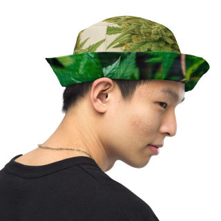 Reversible bucket hat "Weeee" 14