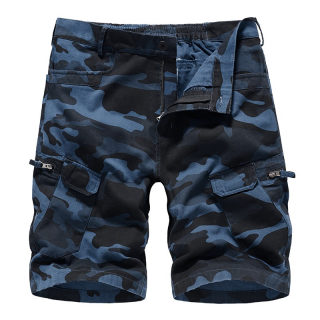 Men's Loose-Fit Camo Workwear Capri Shorts