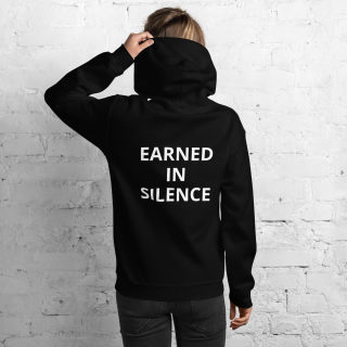 Unisex Hoodie "Pain is Data / EARNED IN SILENCE" 2