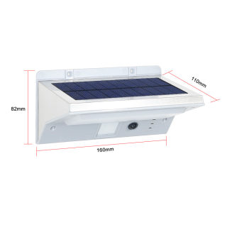 Solar 21-LED Wall Light with Motion Sensor 3