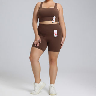 Women's Fitted Yoga Fitness Training Set 6
