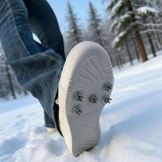 5-Point Adjustable Ice Cleats, Non-Slip 6