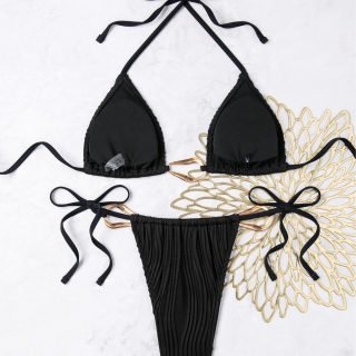 Solid Color bikini set (tie-up) 2