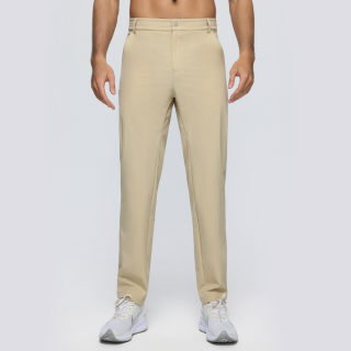 Slim-Fit Straight-Leg Pants