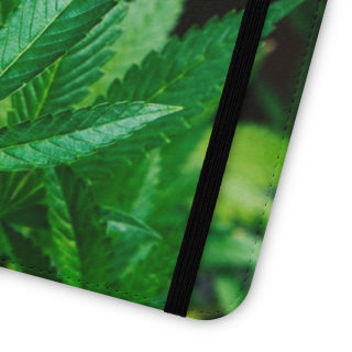 Marijuana leaf flip case 177