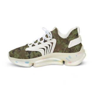 Camo Pattern Men's Mesh Sneakers 12