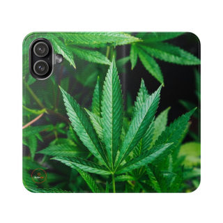 Marijuana leaf flip case 39