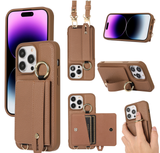 Card holder phone case — fits Apple 16 Pro and other models 5