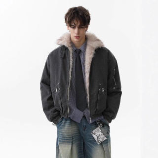 Retro Workwear-Style Padded Jacket 3