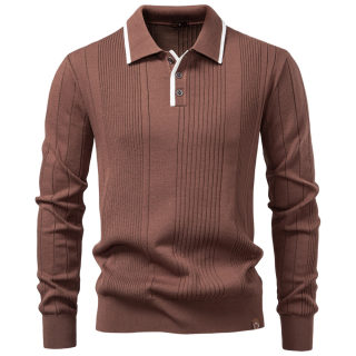 Men's Half-Zip Polo Sweater 5