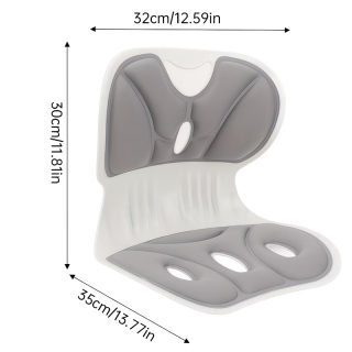 Ergonomic Lumbar Support Seat Cushion for Office Chairs