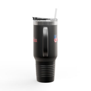 'Merica Peace Hand travel mug, 40oz insulated tumbler 20