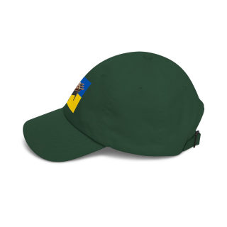 Grill Skewers on Blue Yellow Flag Dad Cap | BBQ Ukraine Baseball Hat 27