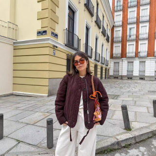 Street Fashion Loose Quilted Padded Jacket