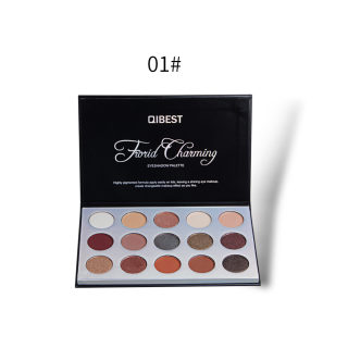QIBEST 15-Color Eyeshadow Palette, Renaissance-Inspired 6