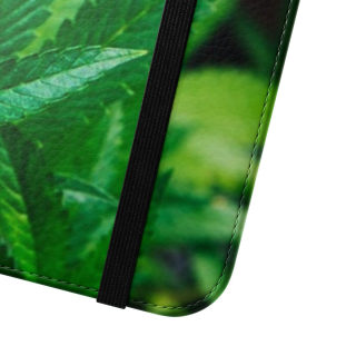Marijuana leaf flip case 208